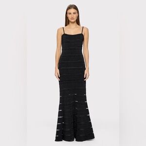 Herve Leger STITCHED BANDAGE GOWN